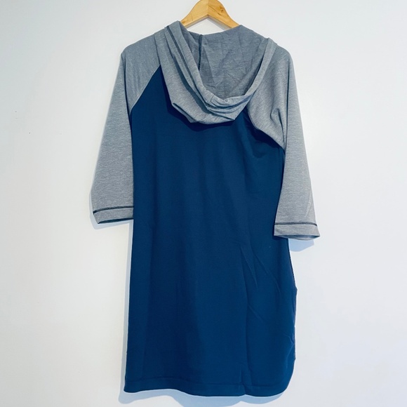 Speedo Swim Hoodie Zip Front Cardigan Cover Up - Picture 3 of 13